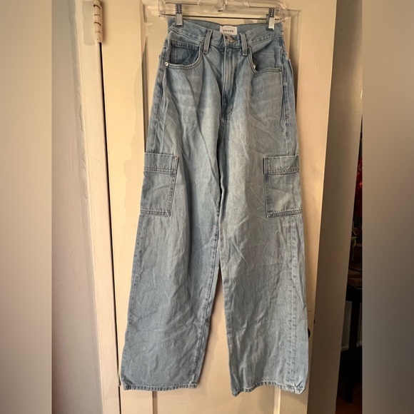 Frame High Rise Baggy Pocket Jean Genoa 25 - Picture 11 of 13